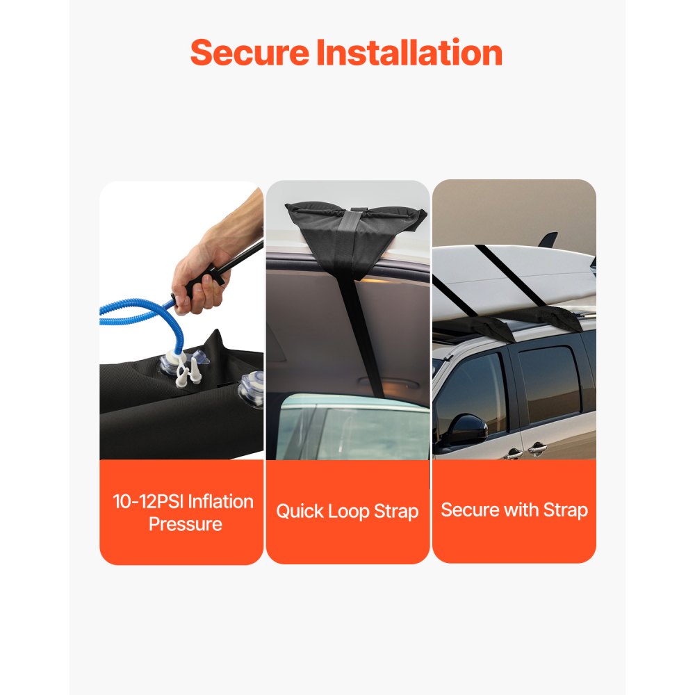 VEVOR Roof Rack Pads – 37.6