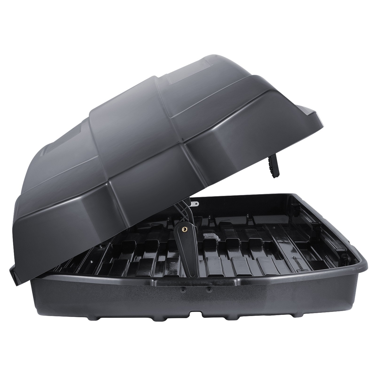 Hard Shell Cargo Box VEVOR Rooftop Cargo Carrier, 22 Cubic Feet Roof Cargo Box, ABS Hard ...