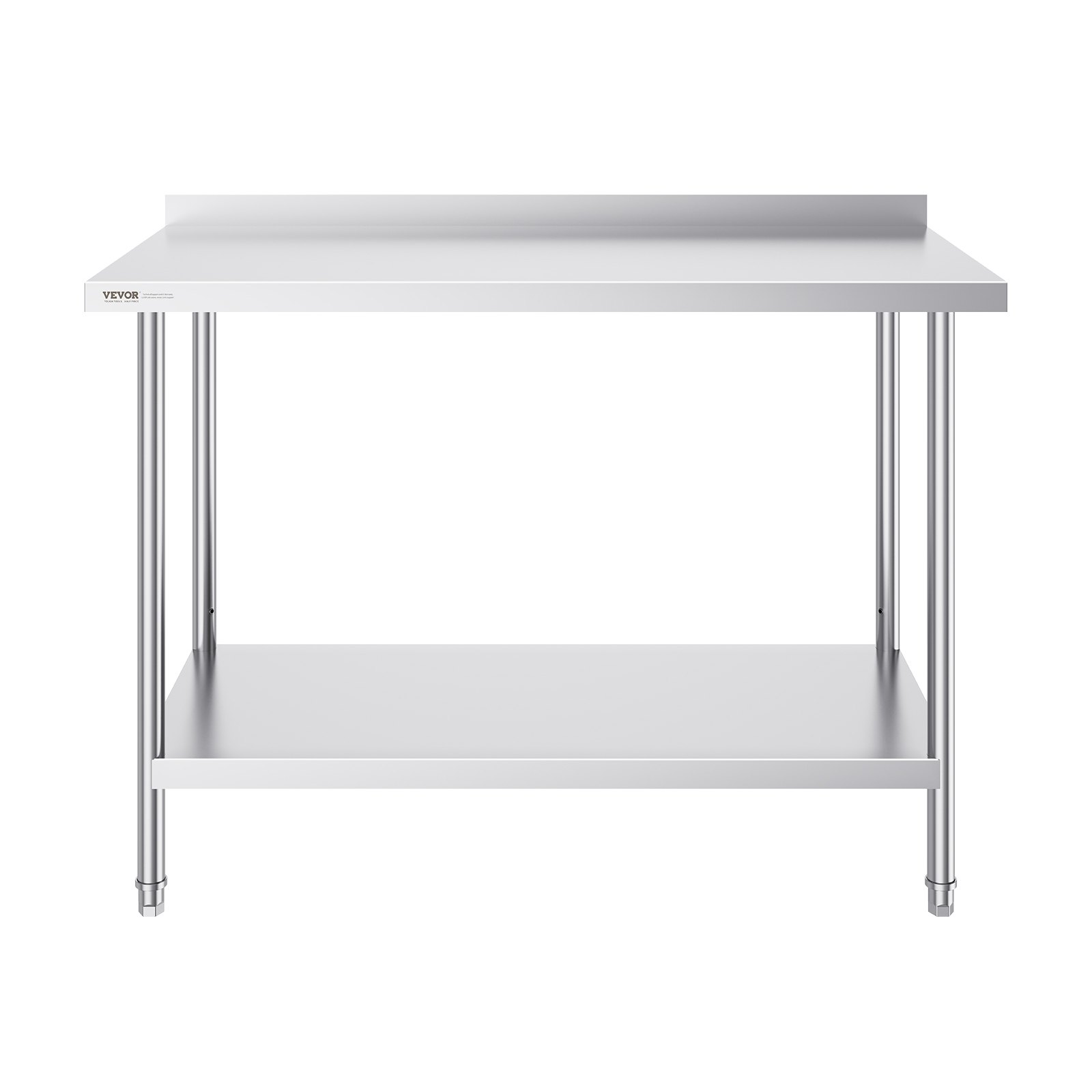 VEVOR 24 x 48 x 36 Inch Stainless Steel Work Table, Commercial Food ...