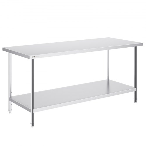 VEVOR Stainless Steel Tables - Durable & Versatile Solutions