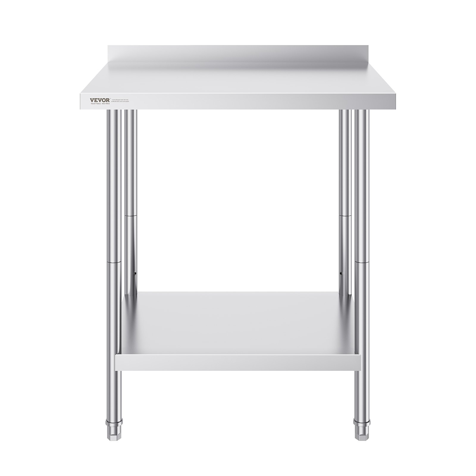 VEVOR 24 x 30 x 36 Inch Stainless Steel Work Table, Commercial Food ...