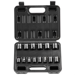 VEVOR 3/8" Drive Impact Socket Set Metric-14 Piece Kit