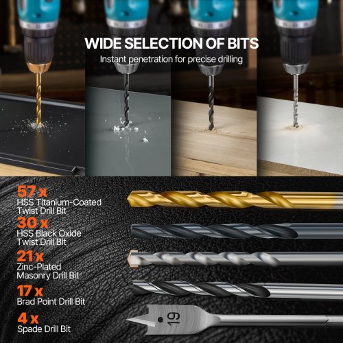 VEVOR Impact Driver Drill Bit Sets – Complete Versatile Kits