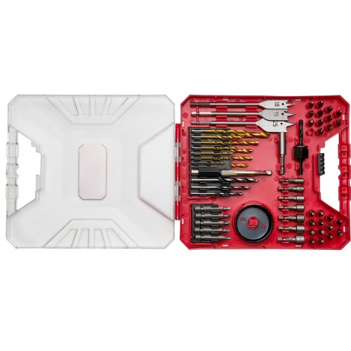 VEVOR Drill Bit Set 70 PCS Screwdriver Bit Set with Carrying Case Multi ...