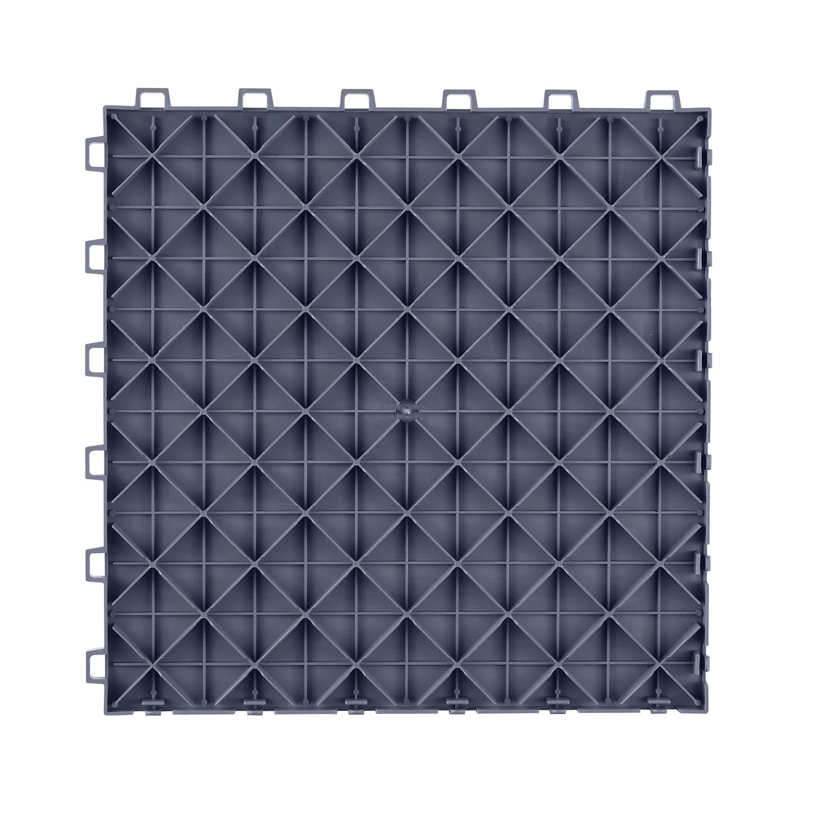 VEVOR Garage Tiles Interlocking, 12 x 12 x 0.53 inch 50 Pack Garage ...
