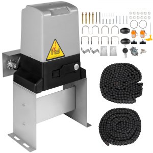 VEVOR Automatic Gate Opener 1400lb with Infrared Security Photocell ...