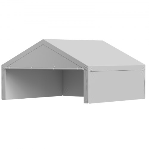VEVOR Carport Replacement Canopy, 20 x 20 ft Potable Garage