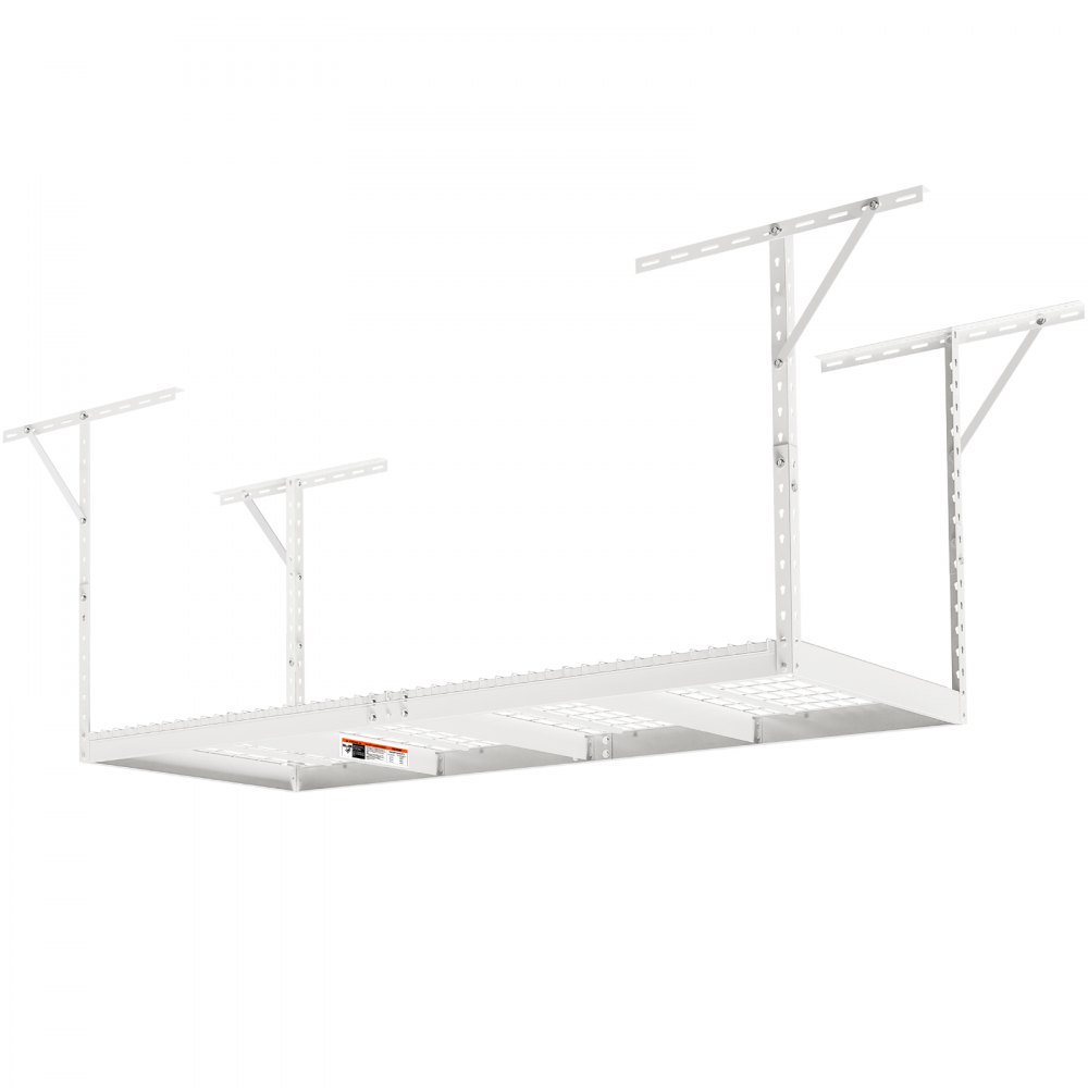 VEVOR Overhead Garage Storage Rack, 91.44x243.84cm Garage Ceiling ...