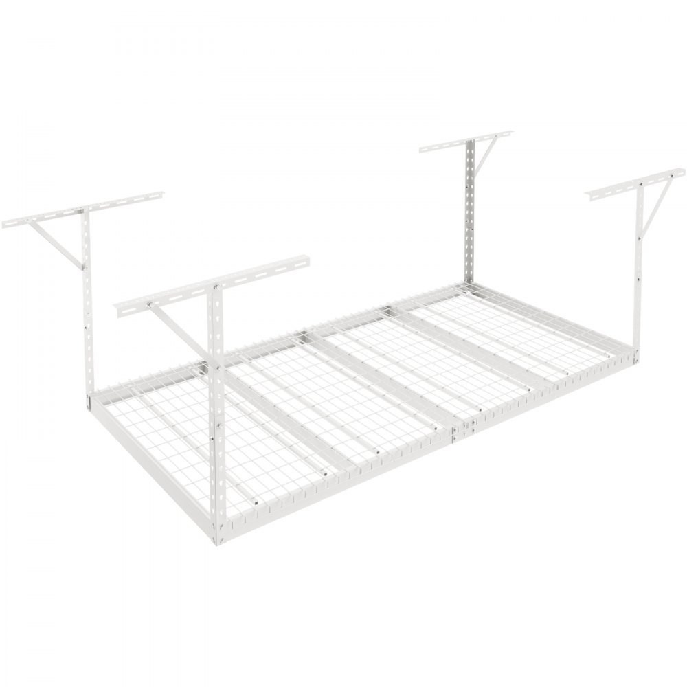VEVOR Overhead Garage Storage Rack, 4x8 Garage Ceiling Storage Racks ...