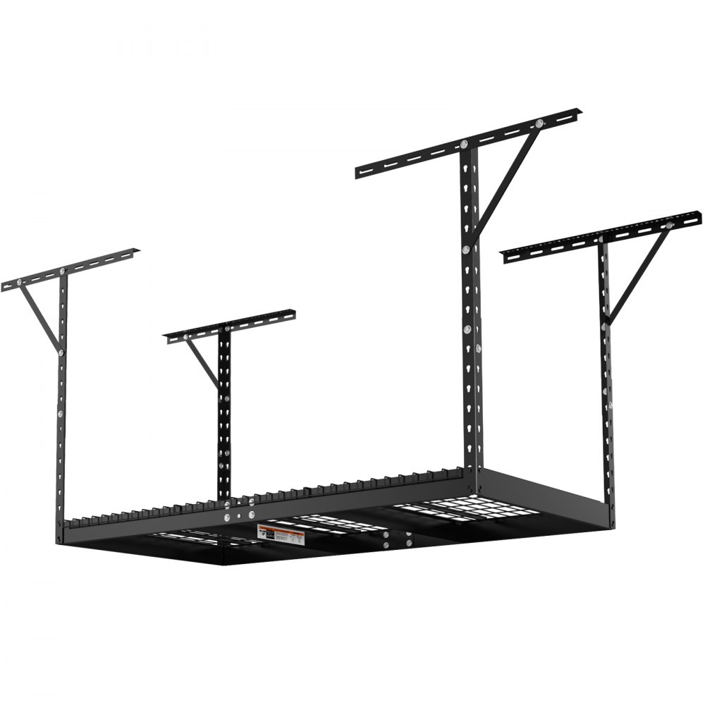 VEVOR Overhead Garage Storage Rack, 3x6 Garage Ceiling Storage Racks ...