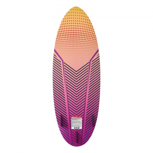 VEVOR Wake Surfing Board – 63 in, EPS Core, 3 Fins