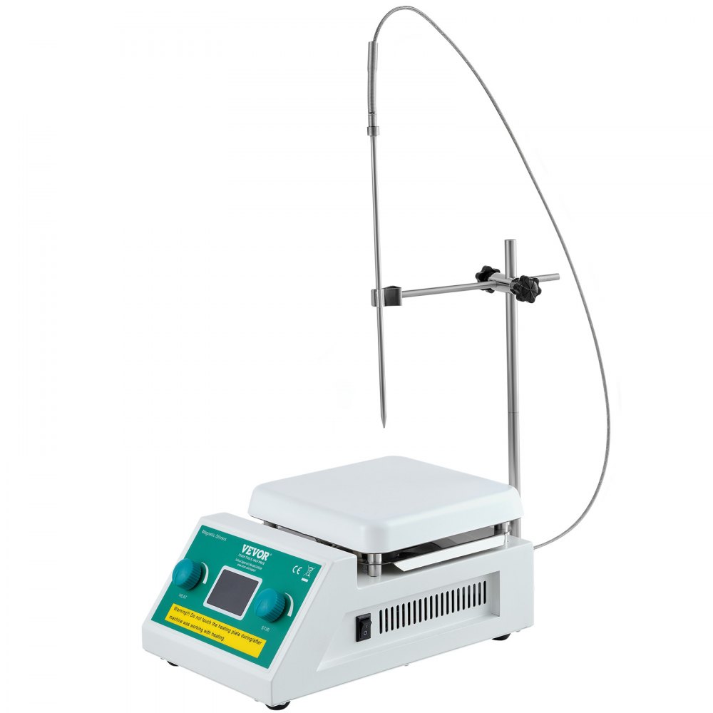 VEVOR Magnetic Stirrer Hot Plate, Max 212 ℉ / 100 ℃, 0-2000 RPM Hot ...