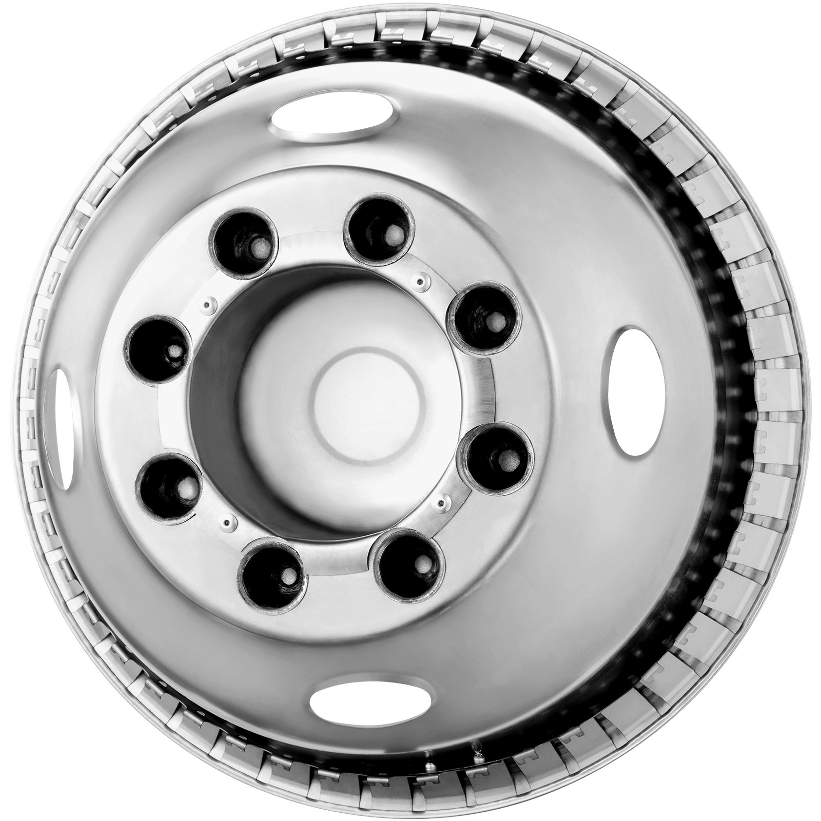 VEVOR 16-inch 8 Lug Wheel Simulators, 304 Stainless Steel Wheel ...