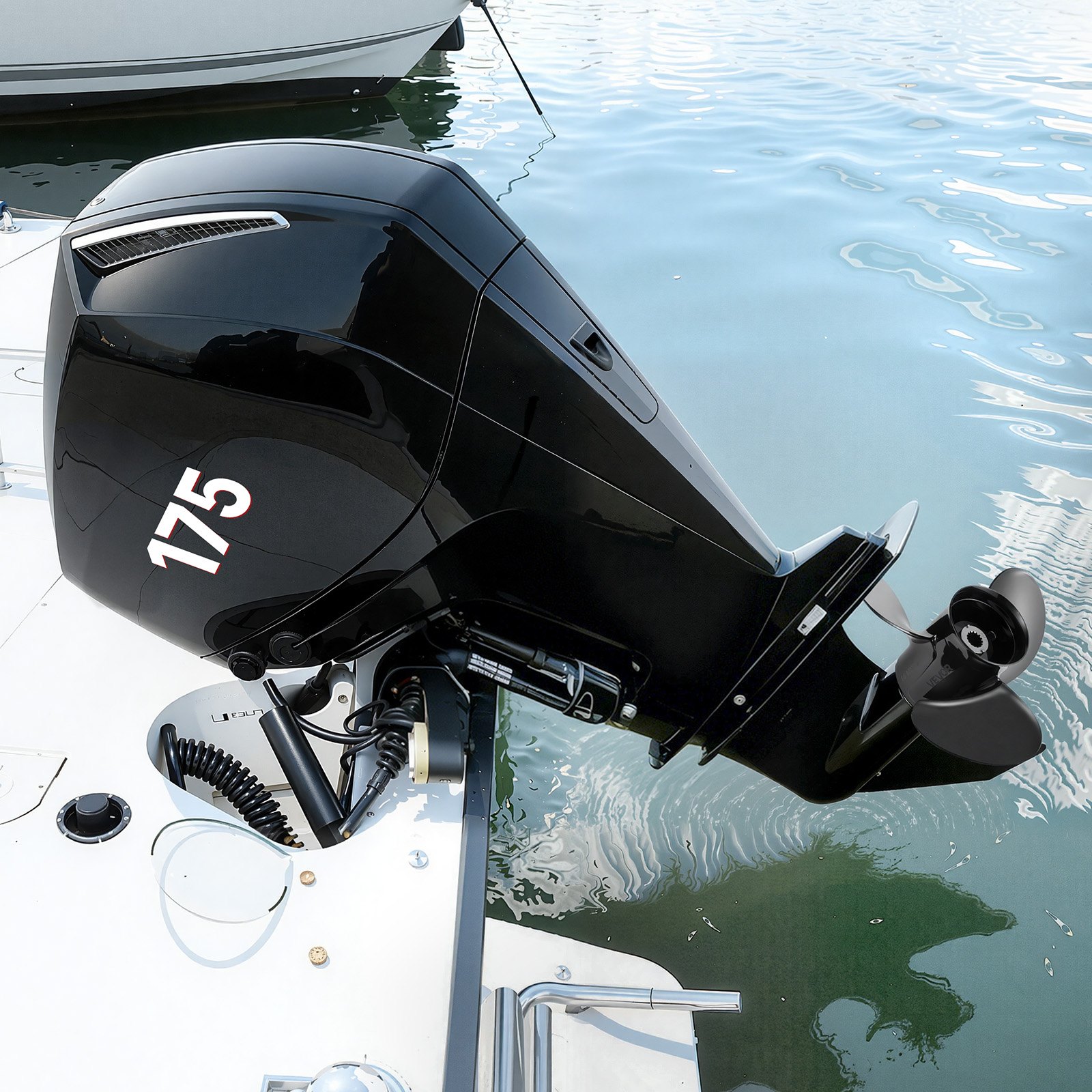 VEVOR Propeller for Outboard Motors – 3-Blade, 14.5 x 19 In.