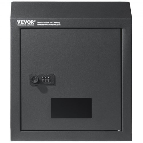 VEVOR Through The Door Key Drop Box, Heavy Duty Steel Through the Door ...