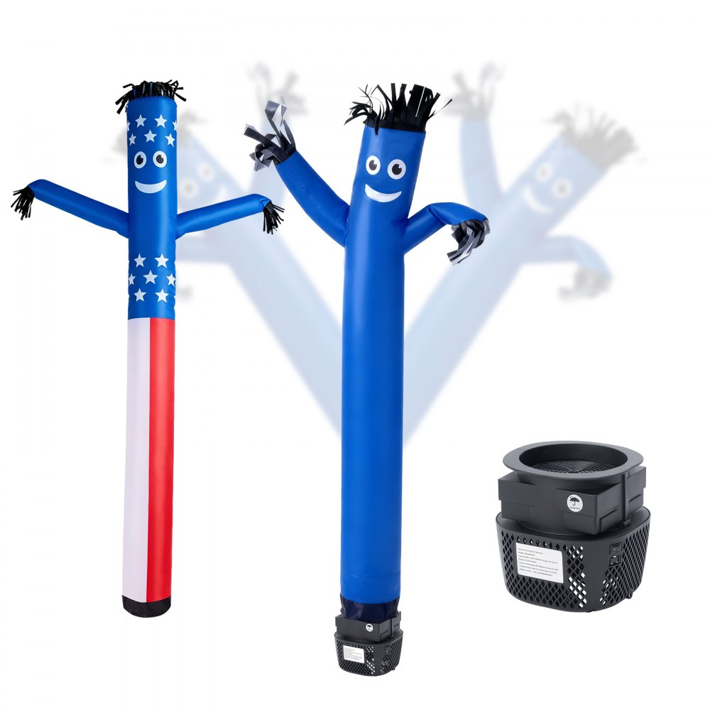 VEVOR Waving Inflatable Tube Man – 6 ft, 1/15 HP Blower