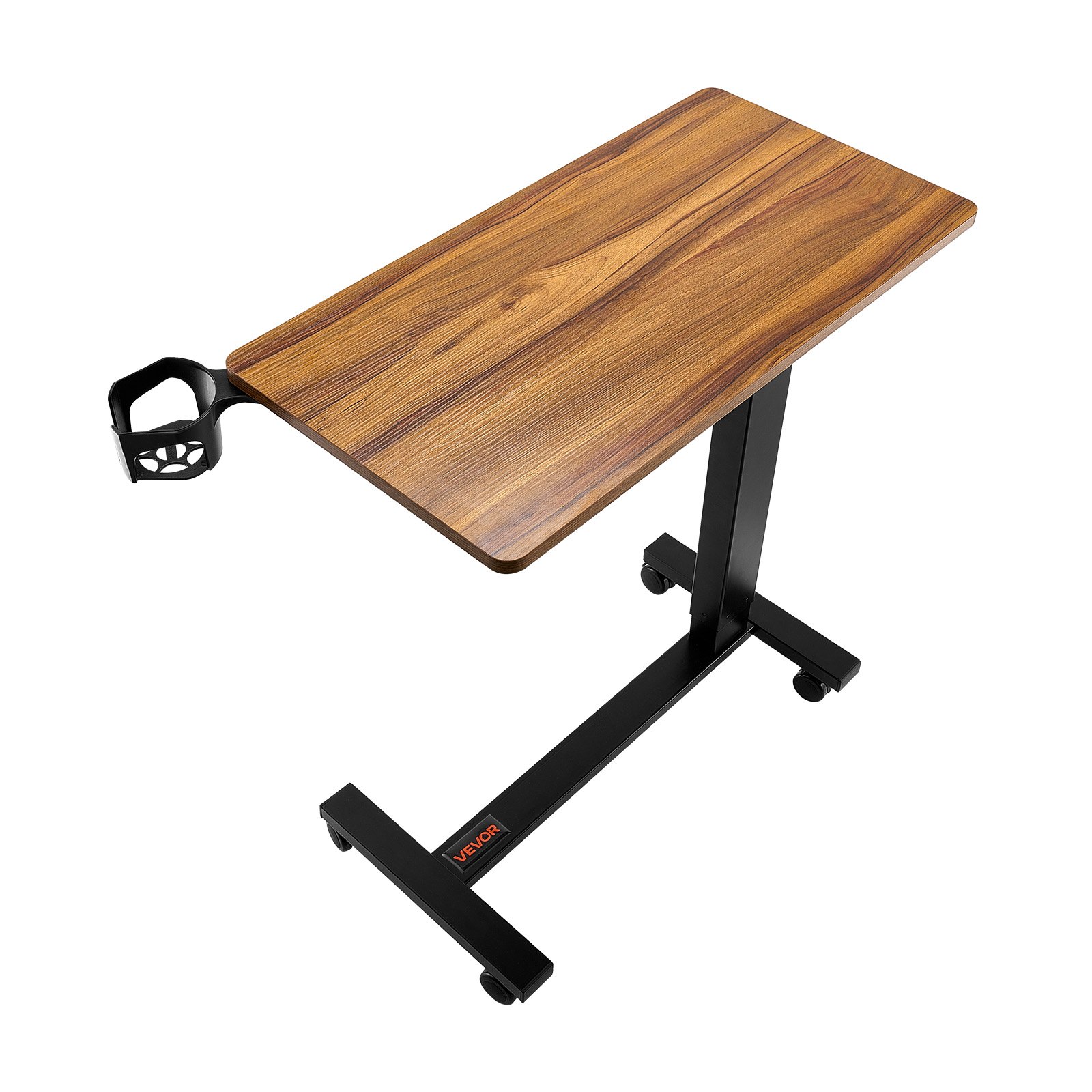 VEVOR Rolling Table for Over Bed – 4 Wheels, 29.9
