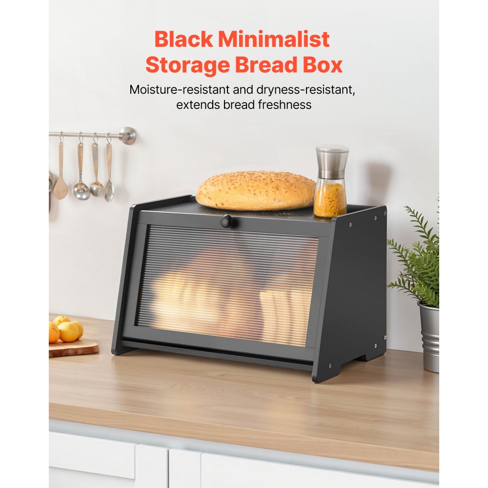 VEVOR Bread Box for Kitchen Counter – 16.5