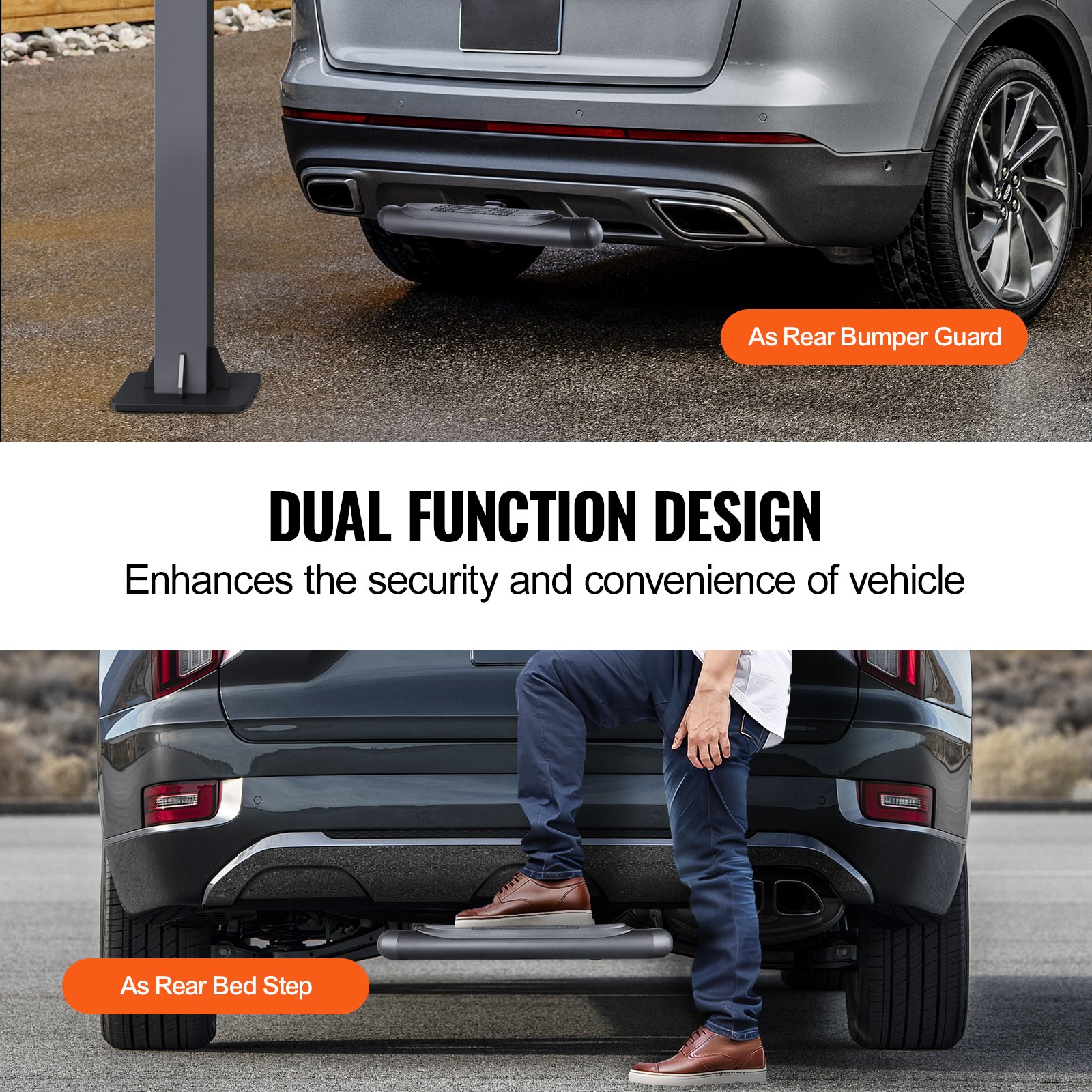 VEVOR Hitch Step for 2 Inch Receiver, Strong Steel Construction with ...