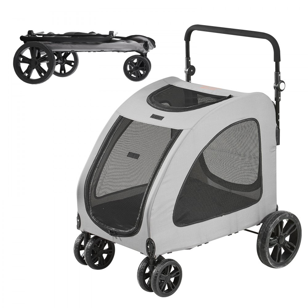 4 wheel best sale dog stroller