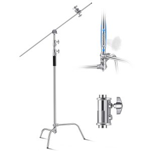 VEVOR Studio Light Stand — Adjustable Boom Arm Heavy-Duty