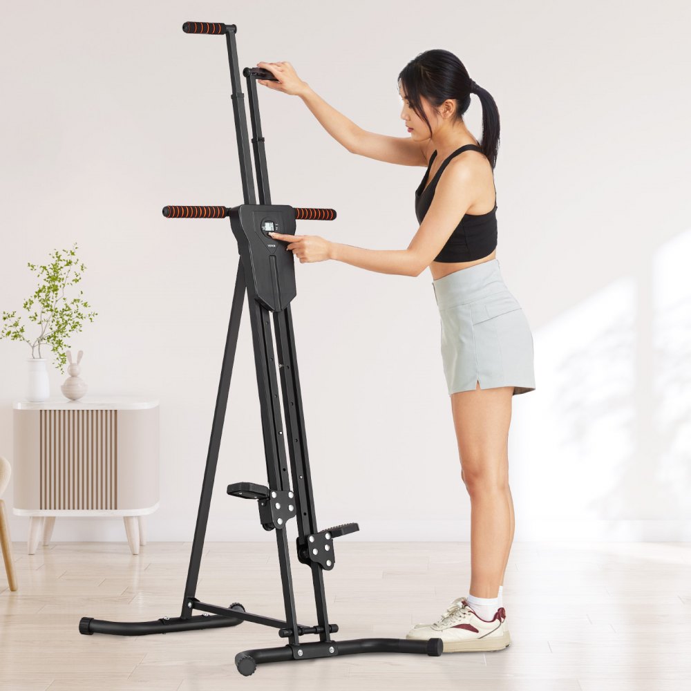 Step Ranges VEVOR Stair Stepper Machine — Vertical Climber for Home Gym