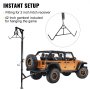 Hitch Mount Deer Hoist - 600lb Capacity Adjustable Game Hoist For Trucks