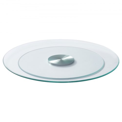 Glass Turntable For Dining Room Table Display Rotating Tray 28" 32" 36
