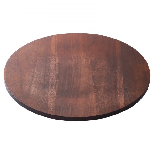 VEVOR 24 in Wood Lazy Susan Turntable, 360° Rotation Round Clear ...