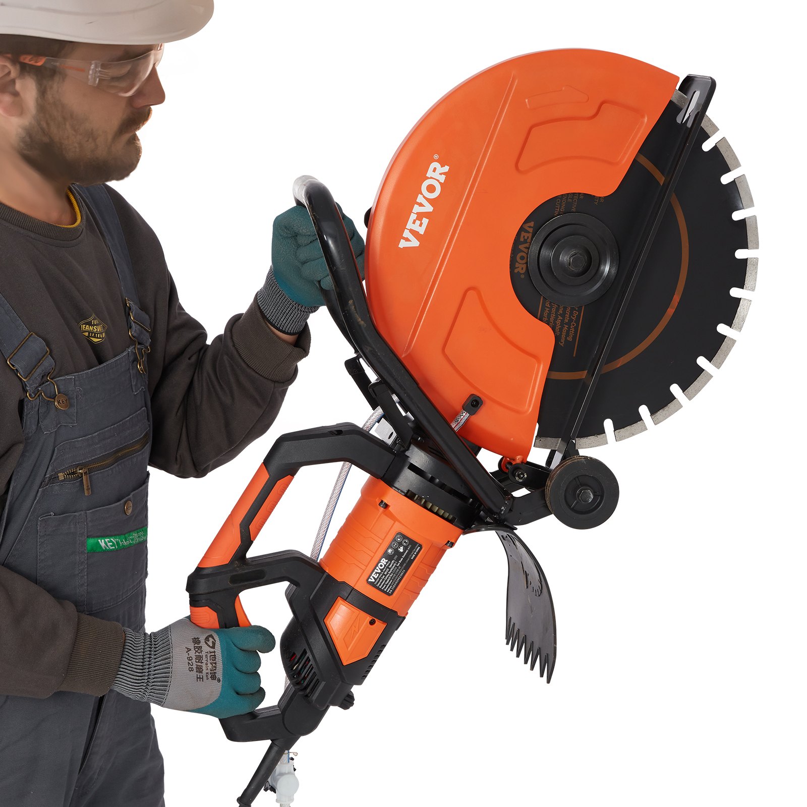 Vevor Electric Concrete Saw 16 In 3200 W 15 A Motor Circular Saw Cutter With Max 6 In 5191