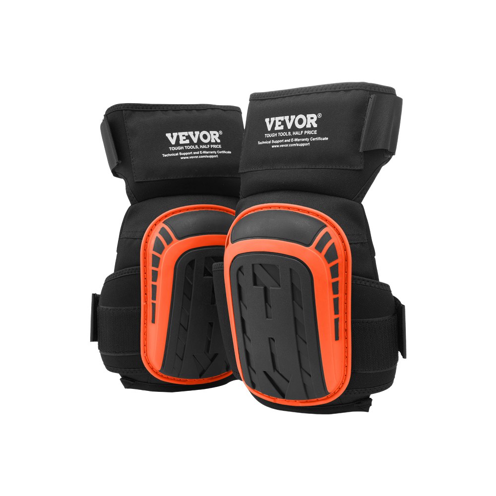 Justharion 1 Pair Knee Protection Pad Floor Construction Working Cleaning Tiling Flooring Moisture Proof Shock Proof Indoor Kneeling Black - View #7