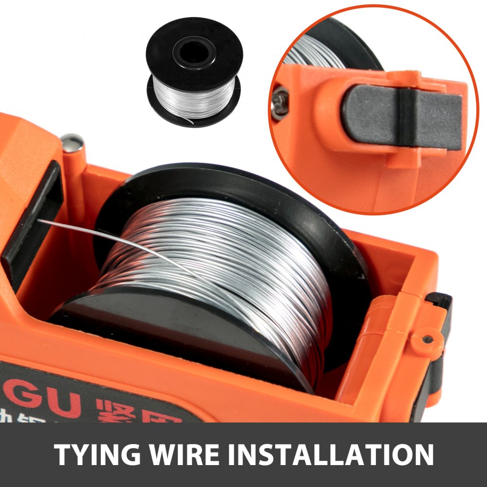 8-34mm Rebar Tier Strapping Machine 13200mAh Rebar Tier Tying Machine ...