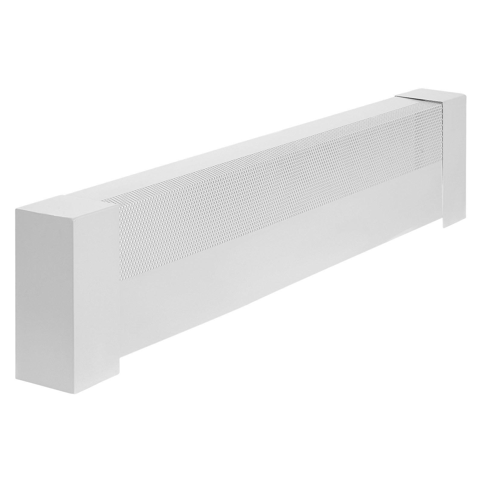 VEVOR Snap On Baseboard Heater Covers – 3 Ft Steel, White