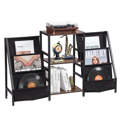 VEVOR Vinyl Record Player Stand — Stylish & Functional