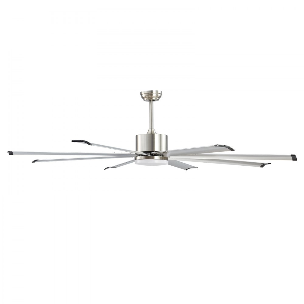 VEVOR 72 In Ceiling Fan with Light, 6-Speed Remote Control, Dimmable 3 ...