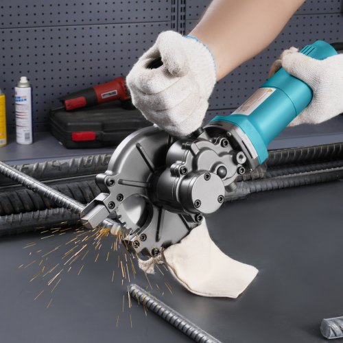 VEVOR Electric Rebar Cutter Bender - 1100W, 4-40mm, RD-10
