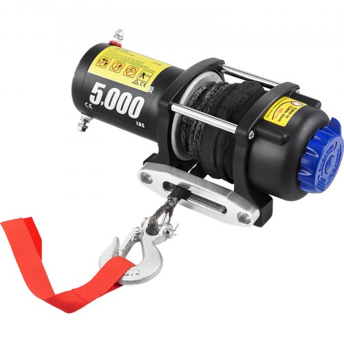 VEVOR VEVOR Electric Winch, 5000 lbs Capacity, 42.6'/13m Synthetic Rope