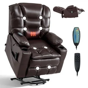 VEVOR Power Lift Recliner Chair, Triple-Motor, Large Electric Lift ...
