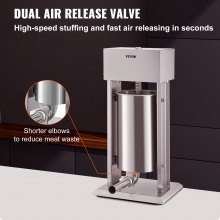 Air powered sausage stuffers hotsell