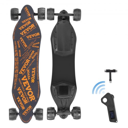 VEVOR Electric Skateboard with Remote, 25 Mph Top Speed & 21.7