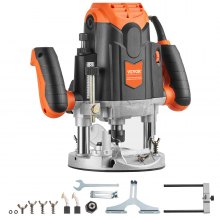 VEVOR Wood Router, 1.25HP 800W, Compact Wood Trimmer Router Tool