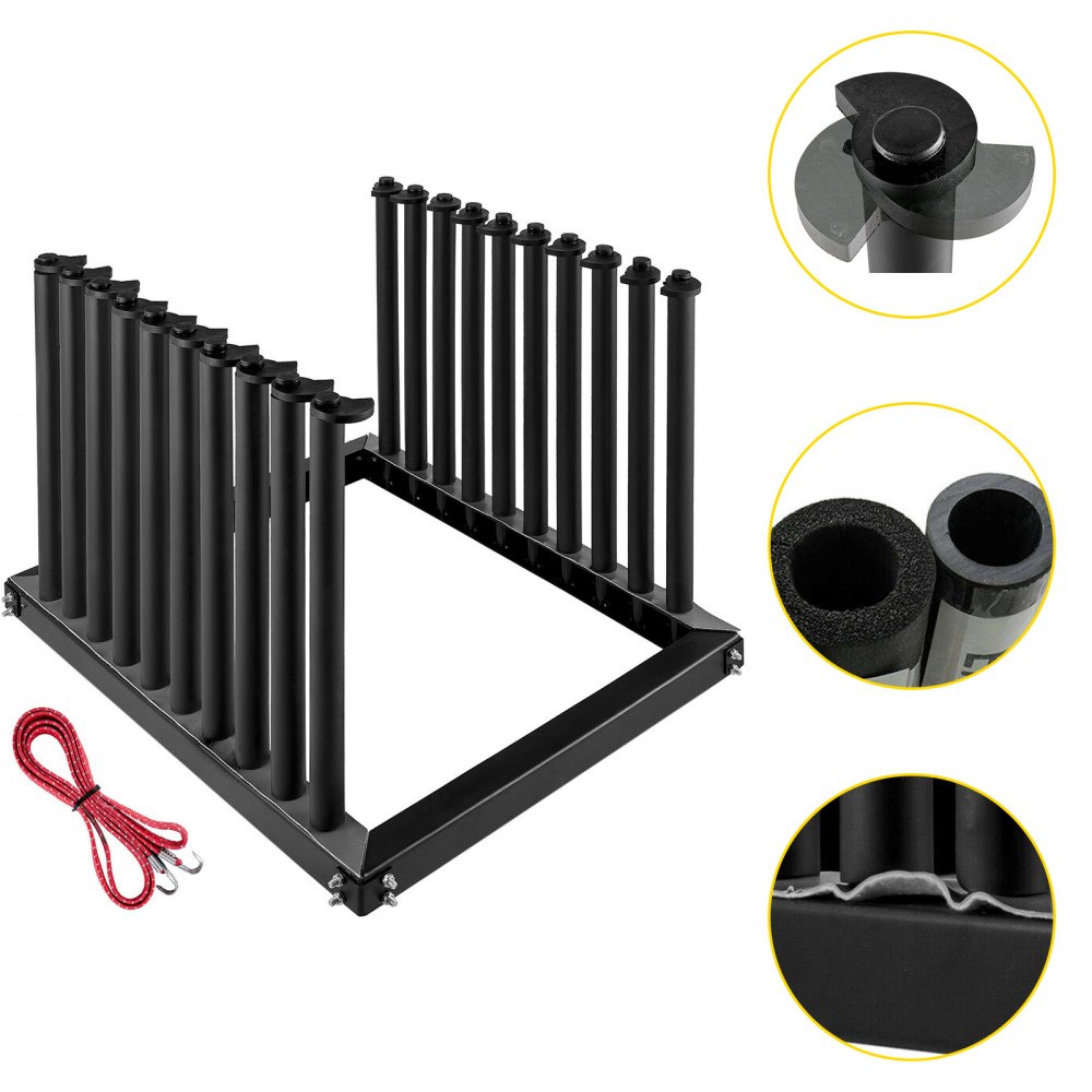 VEVOR Windshield Rack 9-Lite, Windshield Truck Rack Steel, Windshield ...