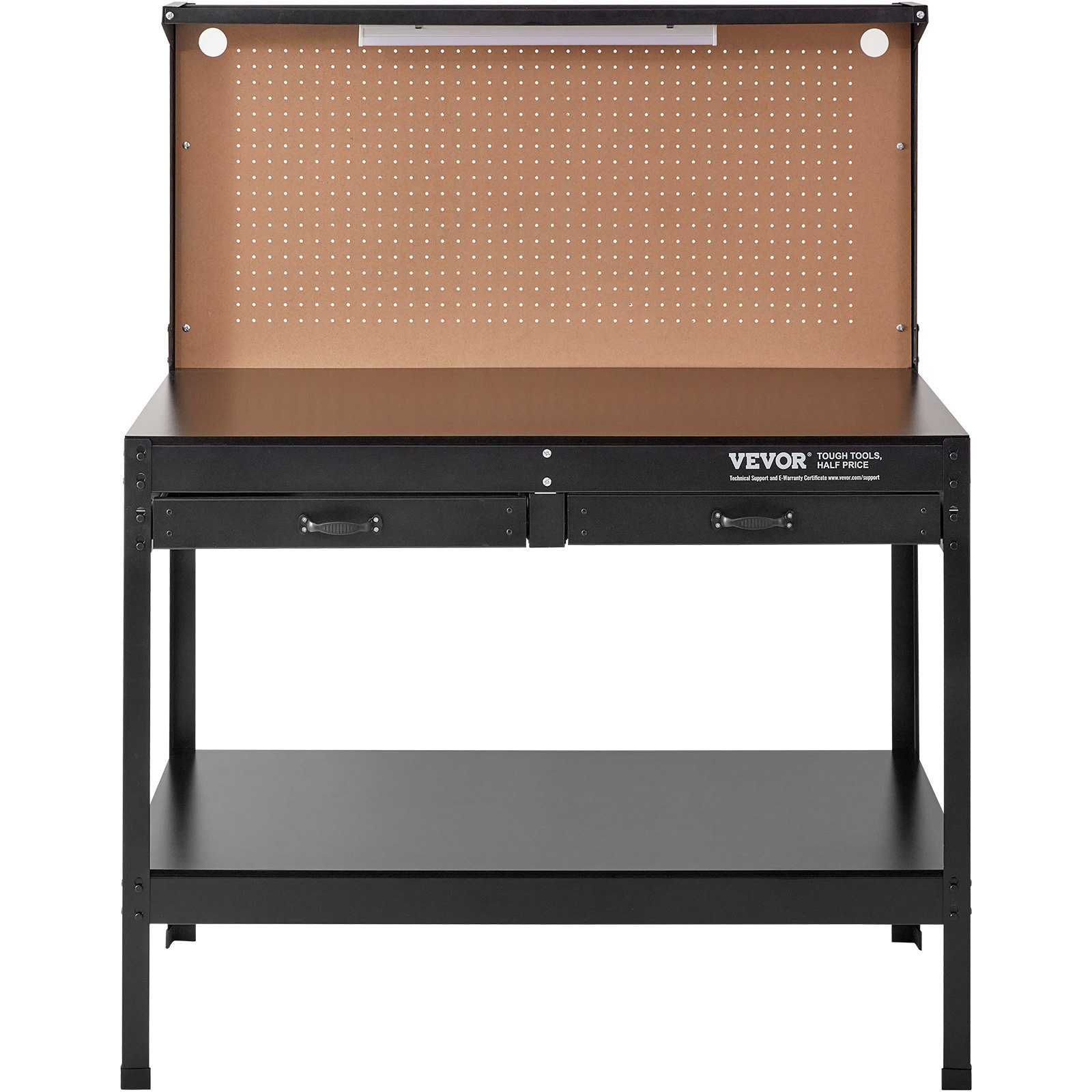 VEVOR Workbench A3 Steel Work Bench For Garage max. 1500W Heavy Duty ...