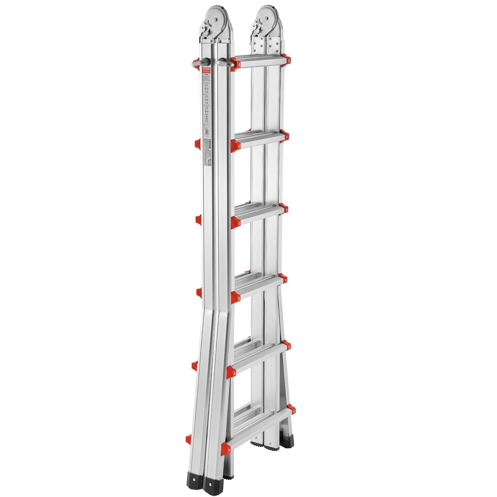 VEVOR Telescopic Ladder 20.5 FT – 330 lbs Capacity, 180°