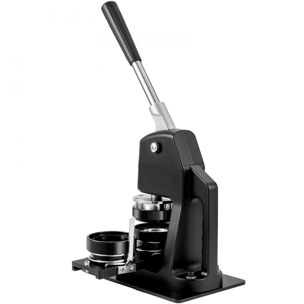 6 Inch Button Machine VEVOR Button Maker Machine, Multiple Sizes 1+2.25 Inch Badge Punch ...
