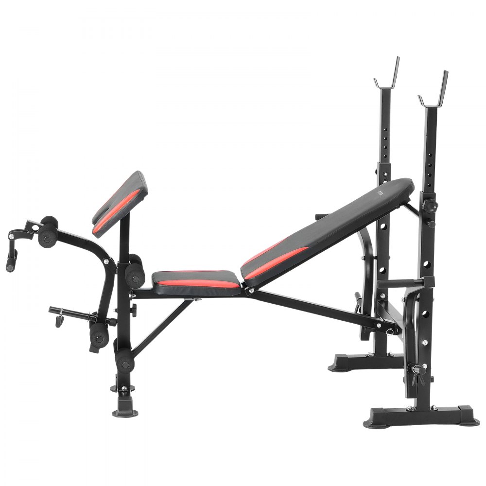 VEVOR Weight Bench, Multi-Functional Adjustable Weight Bench Press for ...