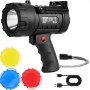 VEVOR Rechargeable Spotlight Flashlight - IP67, 440m