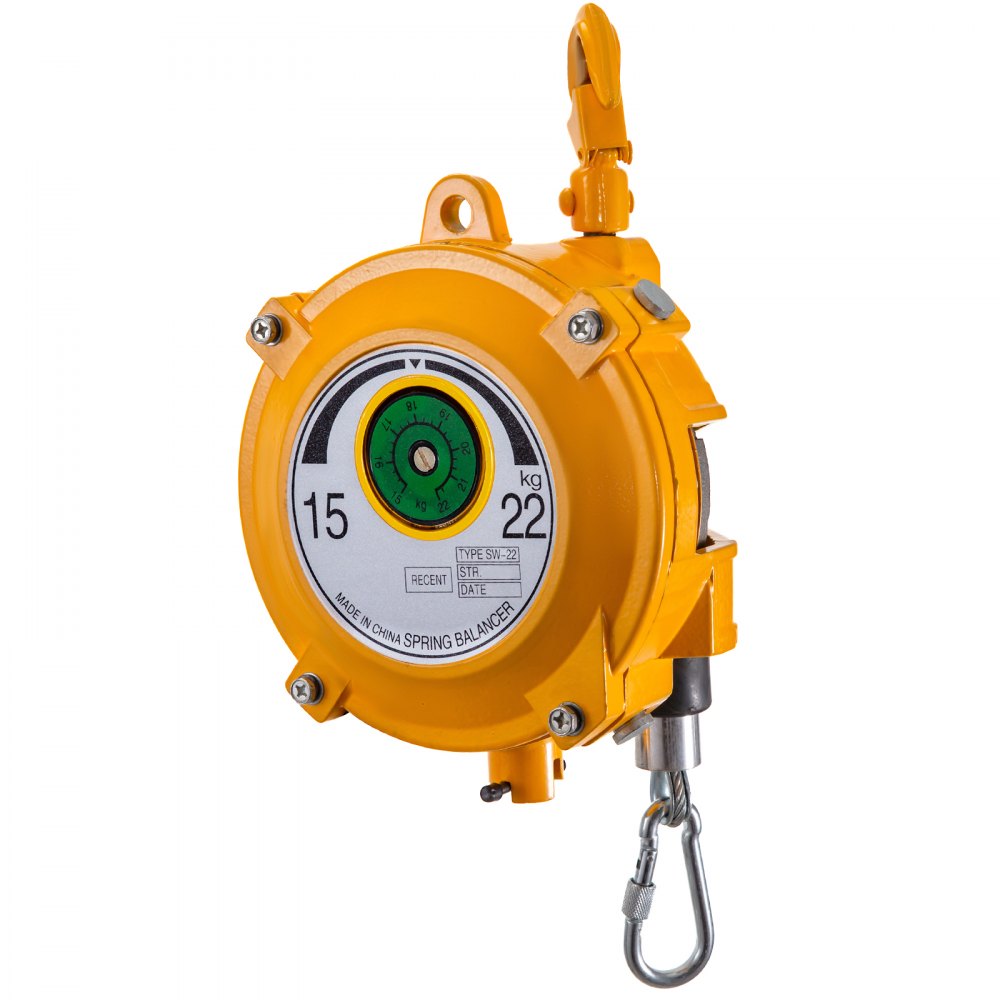 VEVOR Spring Balancer 33-49lbs(15-22kg) Retractable Tool Holder 1.5m ...
