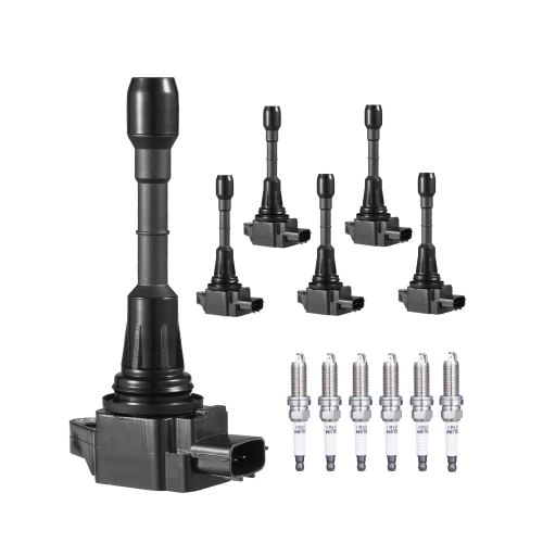 VEVOR Spark Plugs and Coil Packs Kit - Set of 6, 3.5 L, V 6