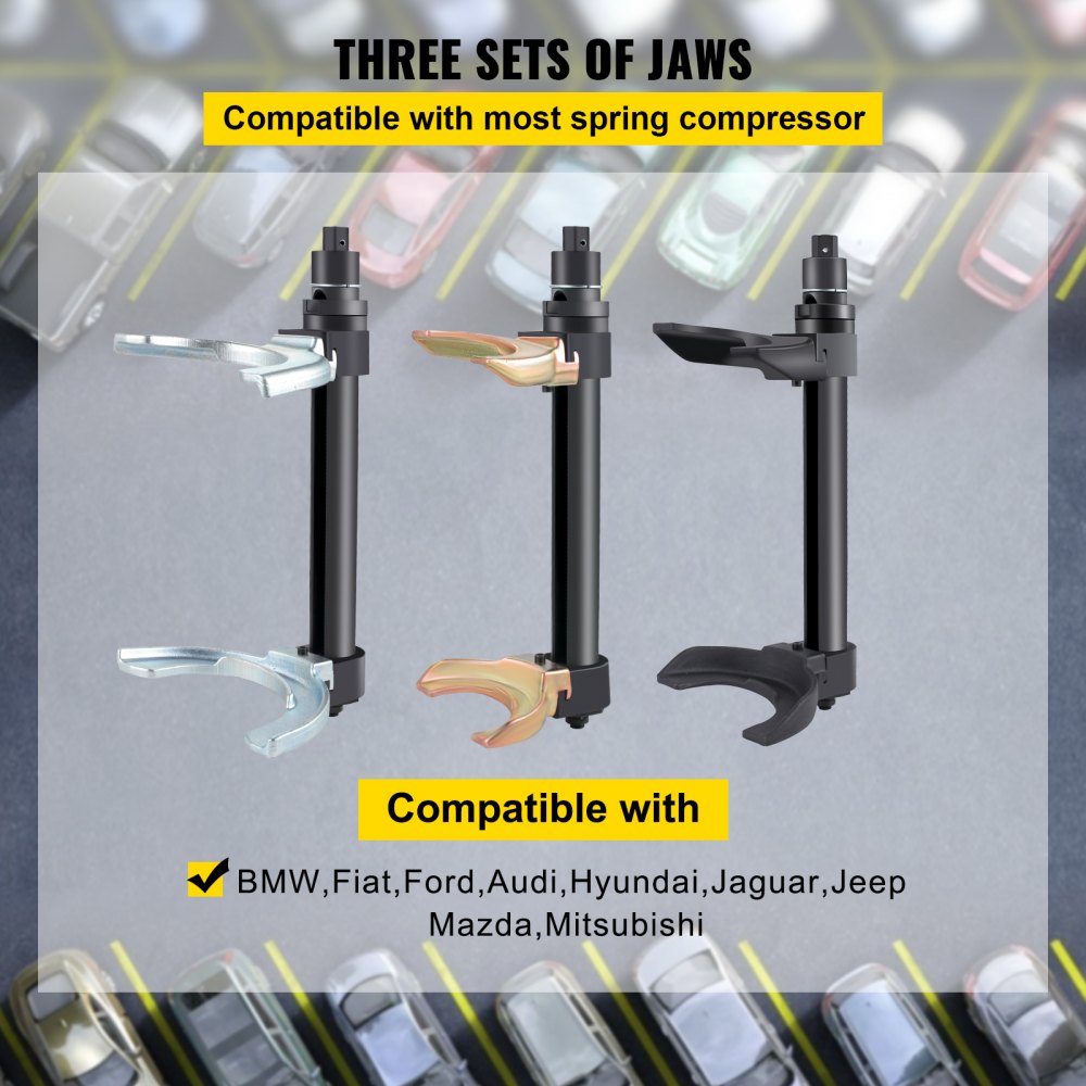 VEVOR Strut Spring Compressor, 2 Pack, Heavy Duty Coil Spring Compressor Tool Wi